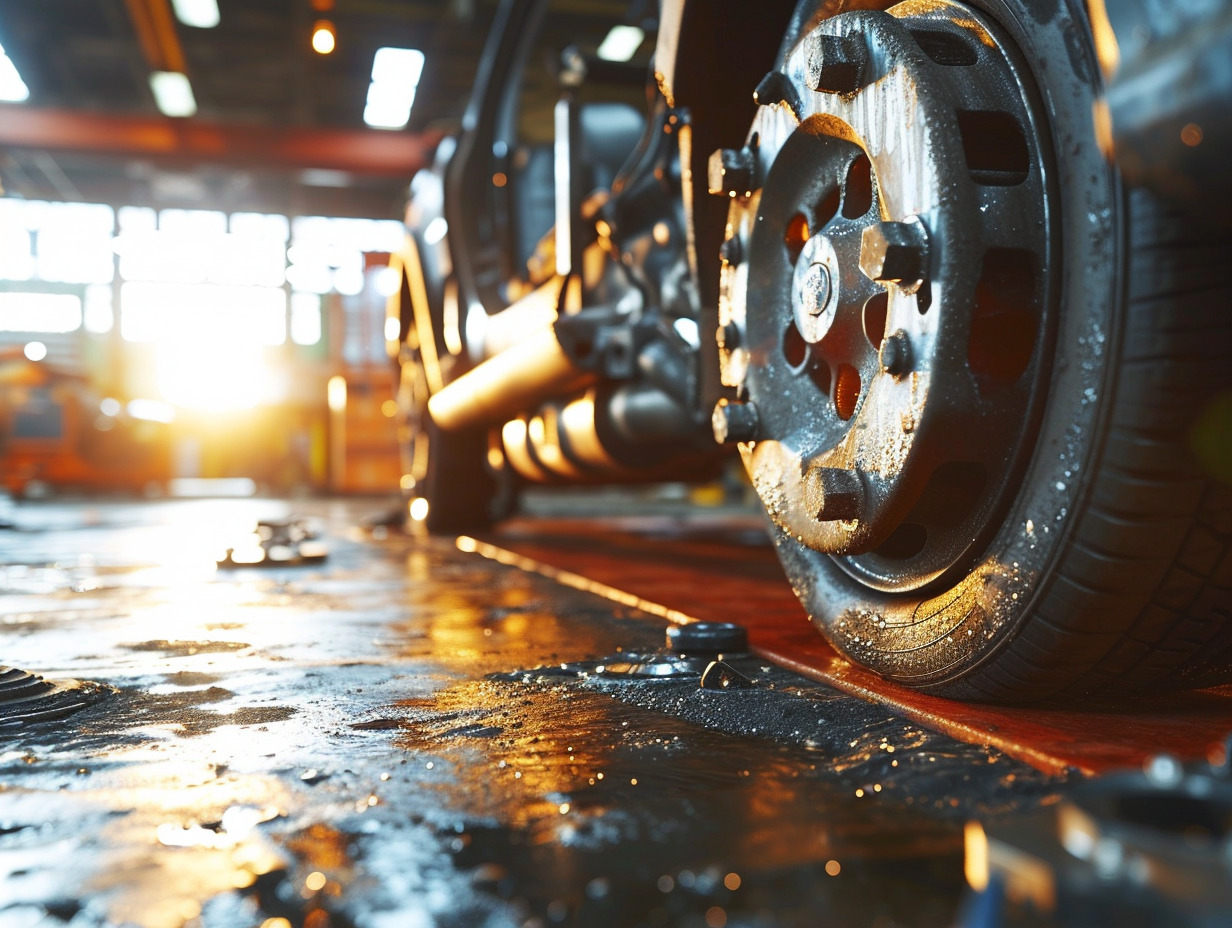 maintenance préventive des systèmes de freinage - mécanicien automobile