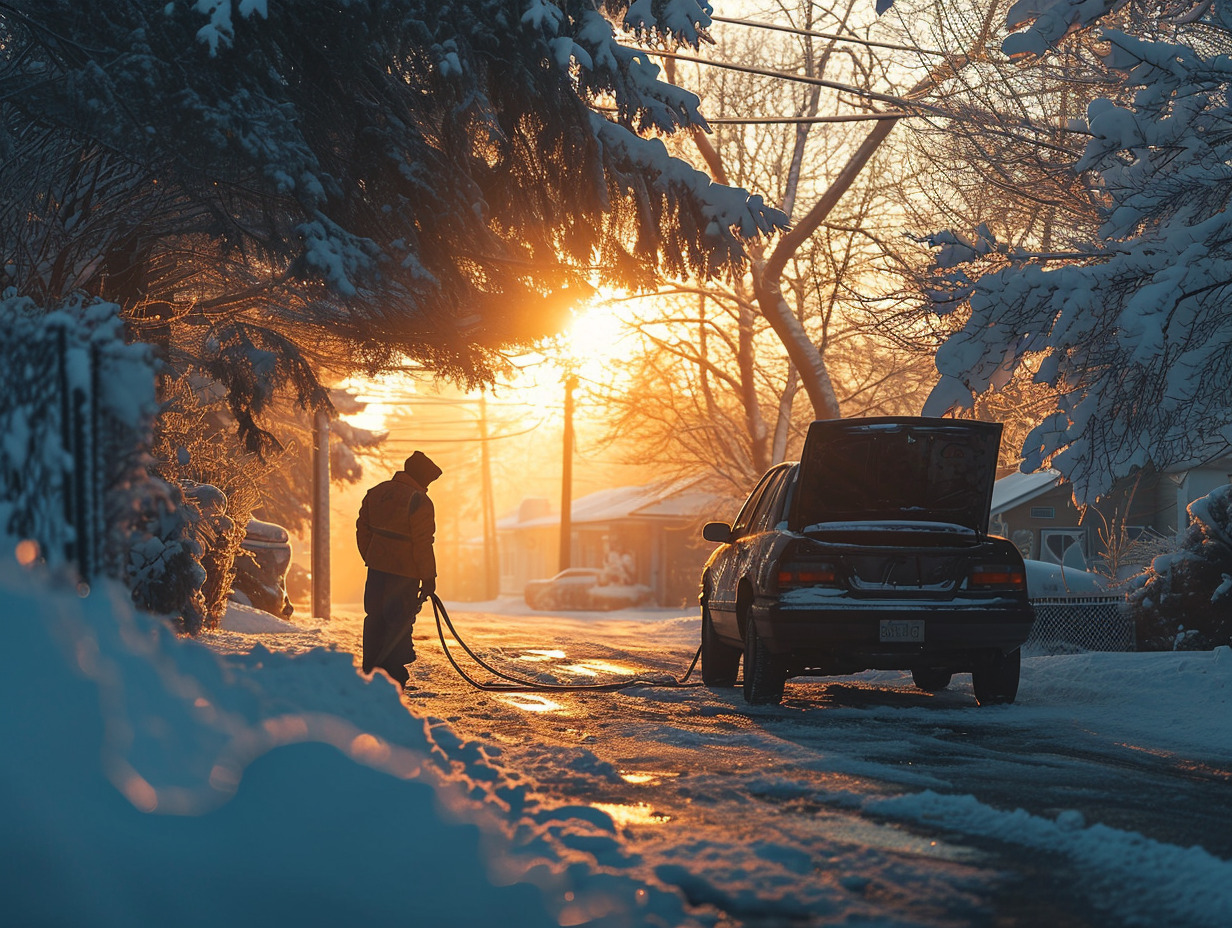 voiture hiver