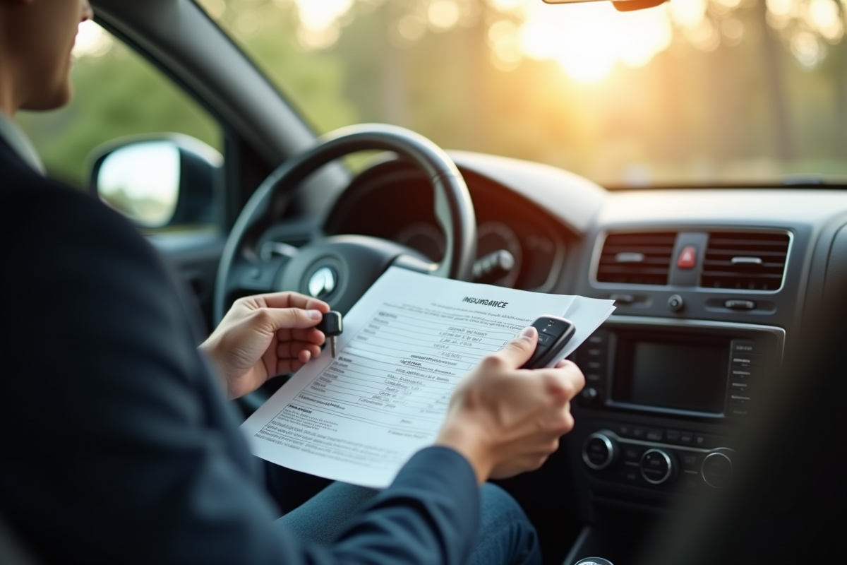 Gros plan sur des mains tenant un contrat d